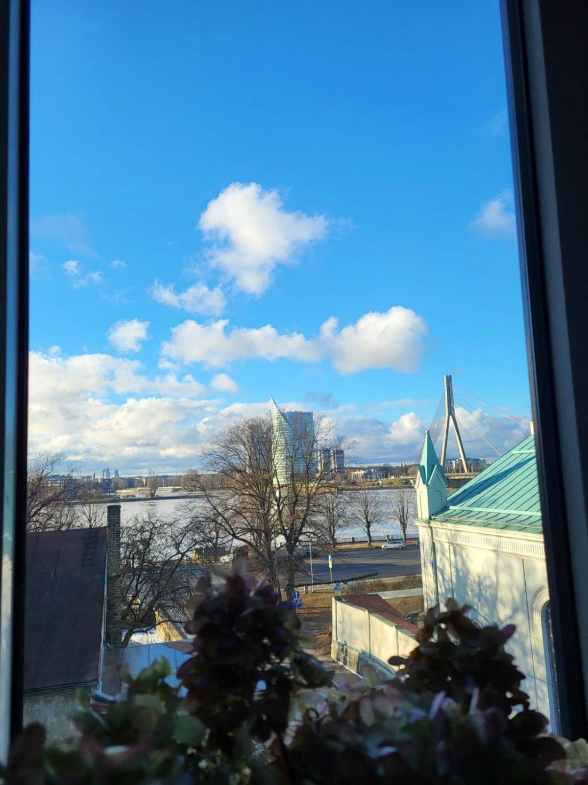 River View, Next To Riga Castle! Exterior photo