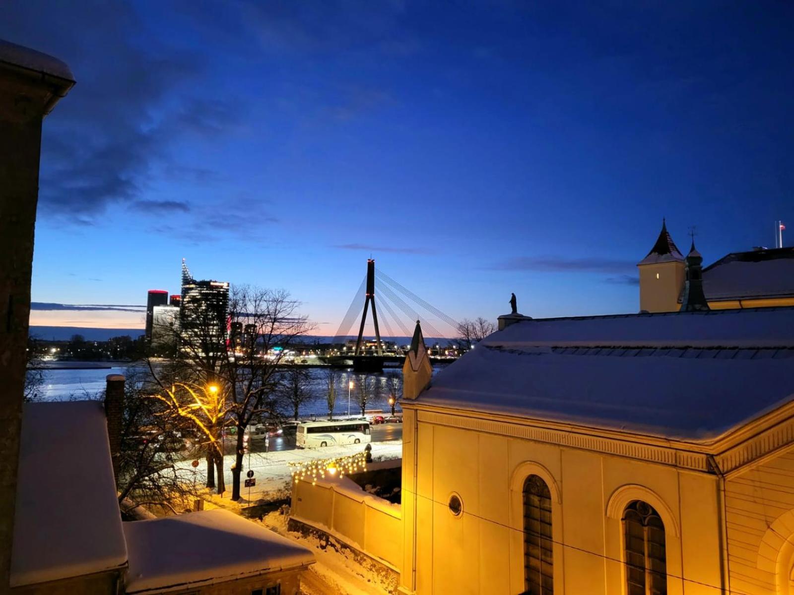 River View, Next To Riga Castle! Exterior photo